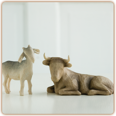 OX AND GOAT REF 26180