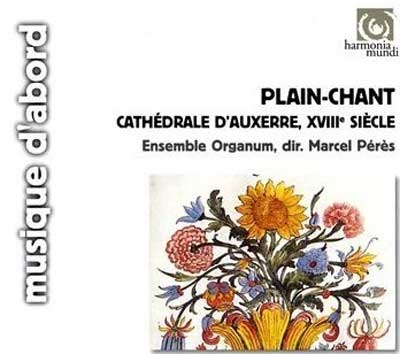 PLAIN CHANT DE LA CATHEDRALE D'AUXERRE / CD