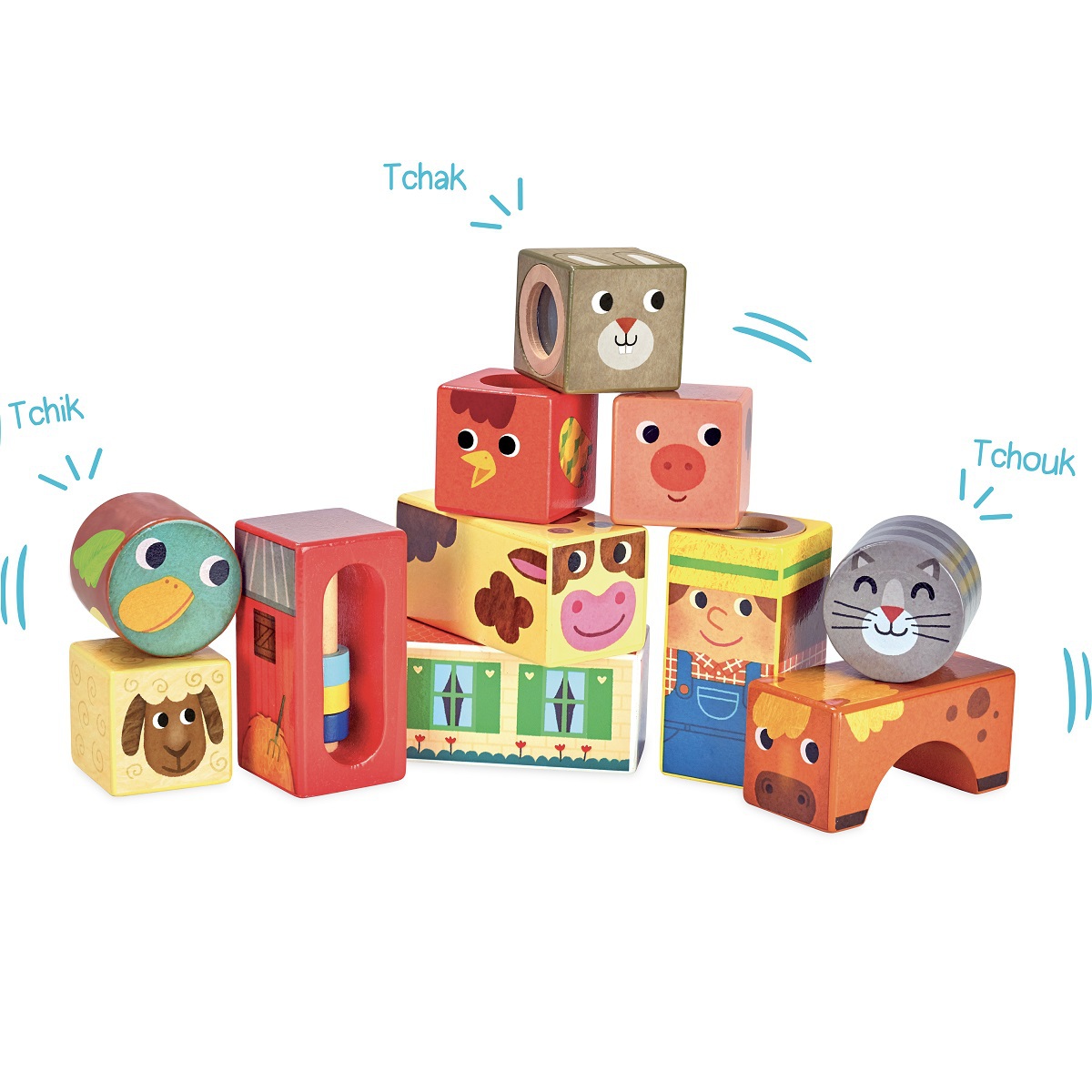 CUBES SONORES DE LA FERME