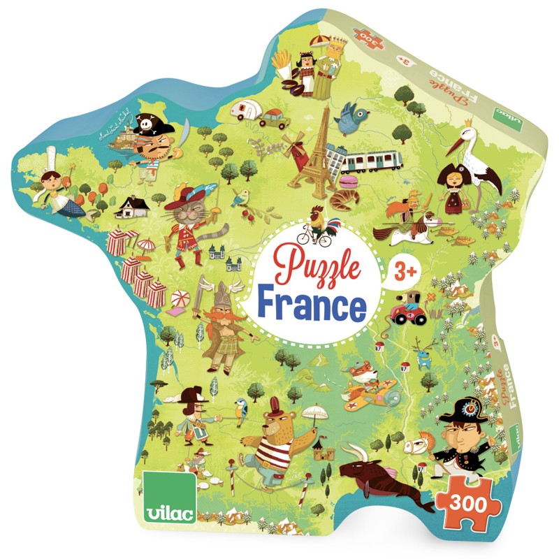 PUZZLE CARTE DE FRANCE 300 PIECES