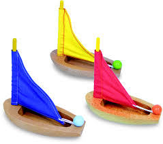 VOILIER BOIS NATUREL (ASSORTIMENT)