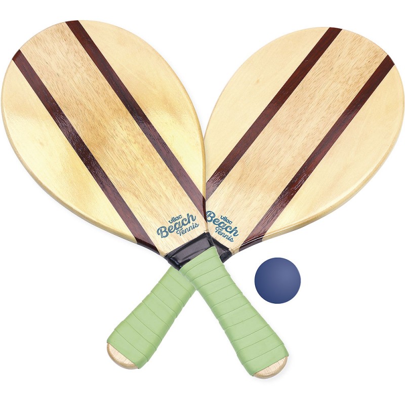 SET RAQUETTES DE PLAGE VINTAGE