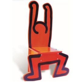 CHAISE ROUGE KEITH HARING