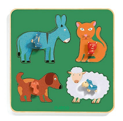 FAMILY FARM PUZZLE GROS BOUTONS
