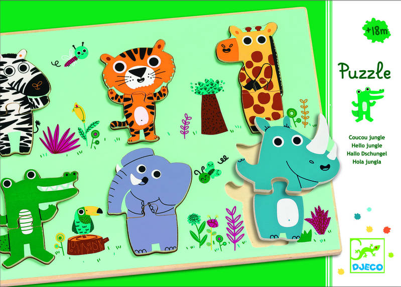 COUCOU-CROCO PUZZLE ENCASTRABLE
