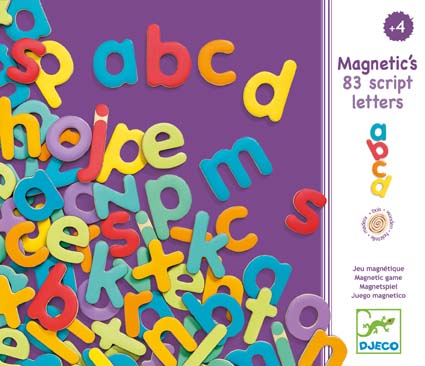 83 LETTRES SCRIPT MAGNETIQUE BOIS 83 LETTRES SCRIPT MAGNETIQUE BOIS