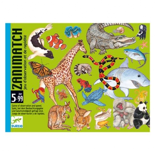 ZANIMATCH JEU DE CARTES