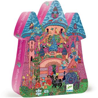 PUZZLE SILHOUETTE - CHATEAU FEERIQUE - 54 PCS