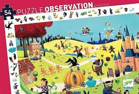 PUZZLE OBSERVATION CONTES 54 PCS