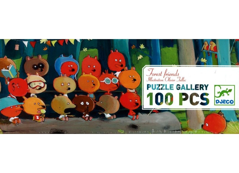 FOREST FRIENDS - 100 PCS
