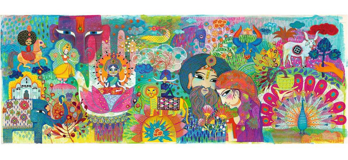 PUZZLE MAGIC INDIA PUZZLE GALLERY 1000 PCS