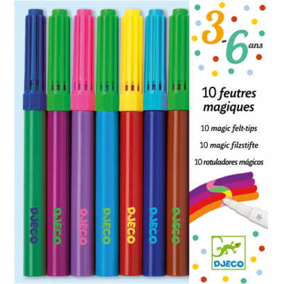 10 FEUTRES MAGIQUES