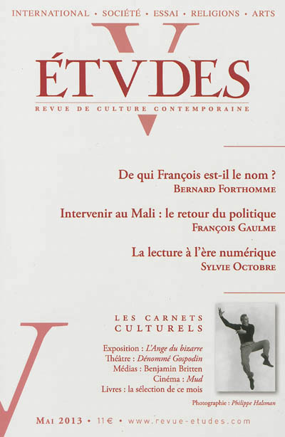 ETUDES MAI 2013