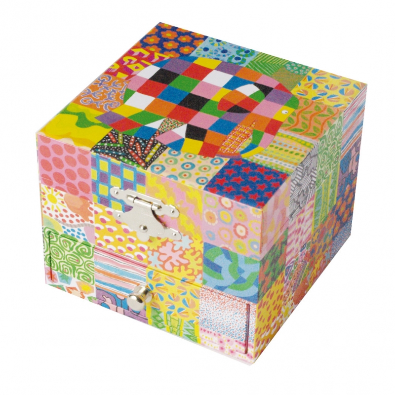 COFFRET A MUSIQUE ELMER
