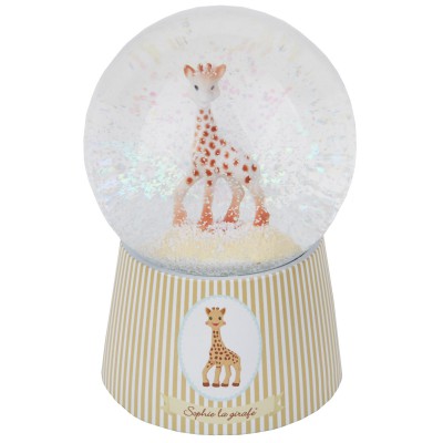 BOULE A NEIGE MUSICALE SOPHIE LA GIRAFE