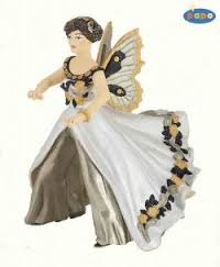 ELFE CAVALIERE NOIRE ET BLANCHE