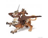 HOMME OISEAU ET GRIFFON DESTRIER