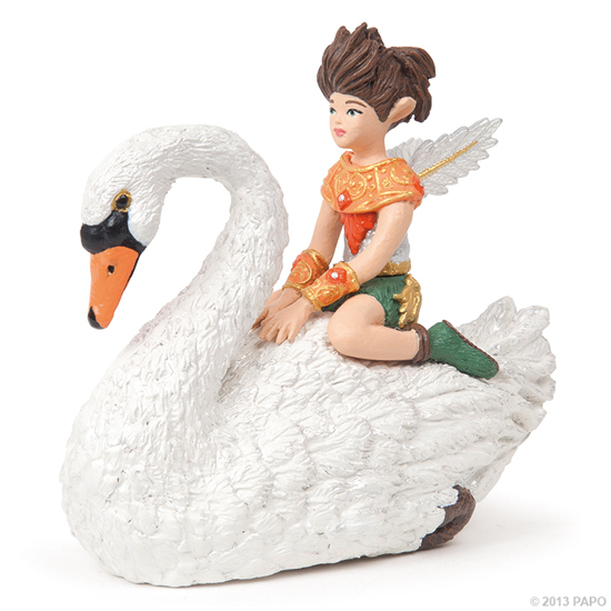 ENFANT ELFE  AU CYGNE