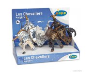BOITE PRESENTOIR MAITRE DES ARMES CIMIER TAUREAU ET LICORNE