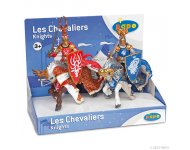 BOITE PRESENTOIR MAITRE DES ARMES CIMIER CERF ET BELIER