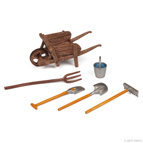 LA BROUETTE ET SES OUTILS