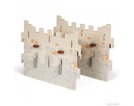SET 4 CHATEAU DU MAITRE DES ARMES (2 GRANDS MURS)