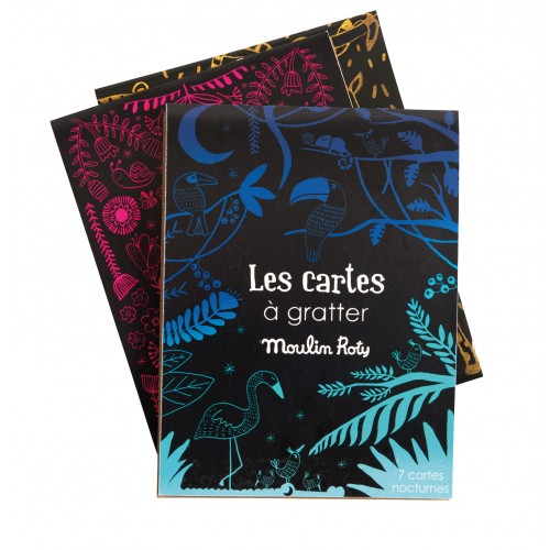 CARTES A GRATTER SET DE 18