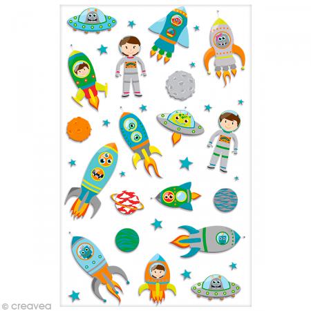PLANCHE STIKERS FUSEES