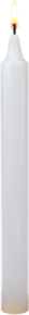 BOUGIE BLANCHE SET DE 12