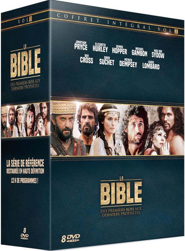 COFFRET INTEGRAL VOLUME 2 LA BIBLE : DES PREMIERS ROIS AUX DERNIERS PROPHETES (COFFRET 8 DVD)