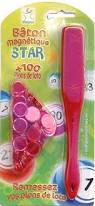 BATON DE LOTO MAGNETIQUE ET 100 JETONS