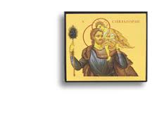 ICONE AUTOCOLLANTE SAINT CHRISTOPHE