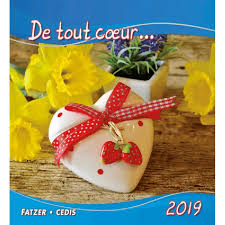 CALENDRIER 2019  DE TOUT COEUR