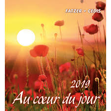 CALENDRIER 2019 AU COEUR DU JOUR