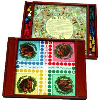 JEU DE L'OIE ET PETITS CHEVAUX