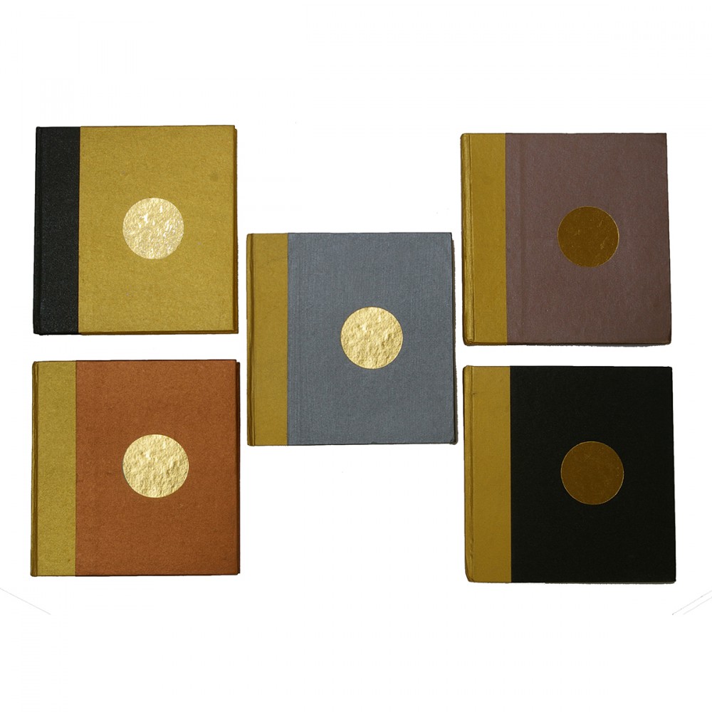 CARNET CARRE GRIS COLLECTION MINERALE