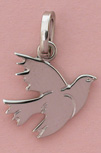 MEDAILLE COLOMBE ARGENT