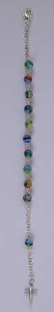 BRACELET DIZAINIER MOSAIQUE MULTICOLORE