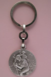 PORTE CLEF SAINT CHRISTOPHE STELLARGENT