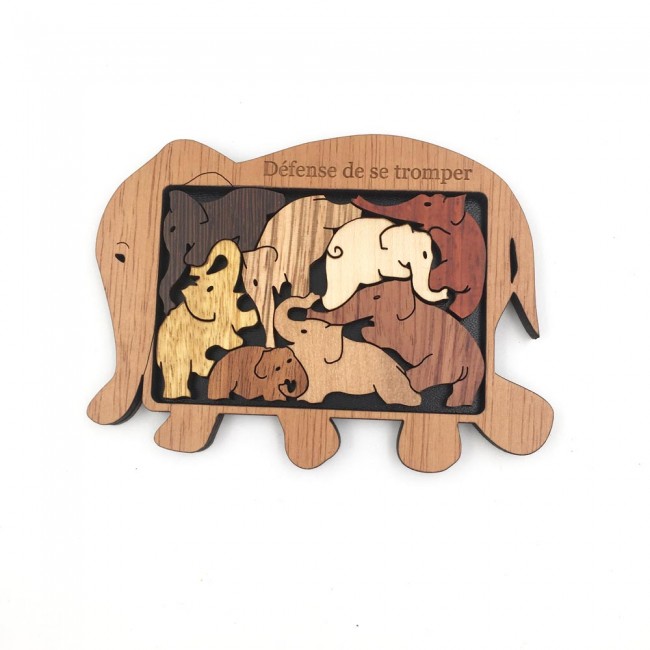 CASSE TETE EN BOIS ELEPHANT