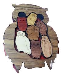 CASSE TETE EN BOIS CHOUETTE