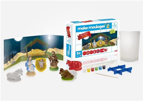 MA CRECHE DE NOEL - MAKO MOULAGES