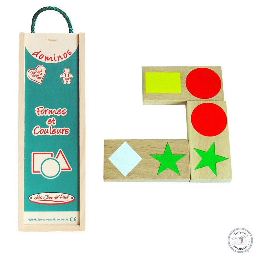 DOMINOS  FORMES ET COULEURS