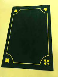 TAPIS DE BELOTE SUEDINE 60*40 CM