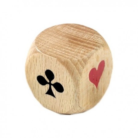 DE 4 AS (ATOUT) EN BOIS 30MM