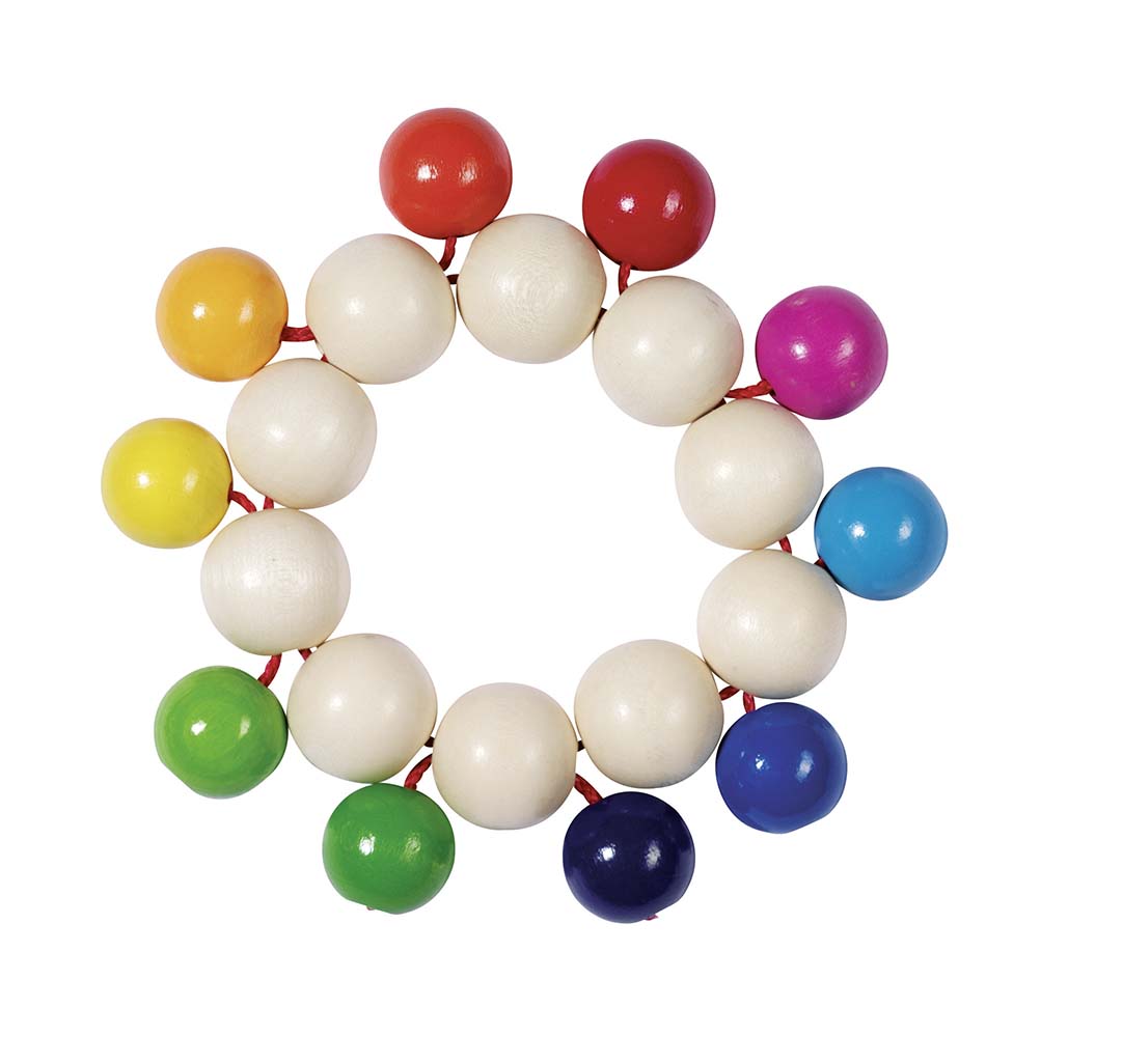 HOCHET ELASTIQUE ARC-EN-CIEL