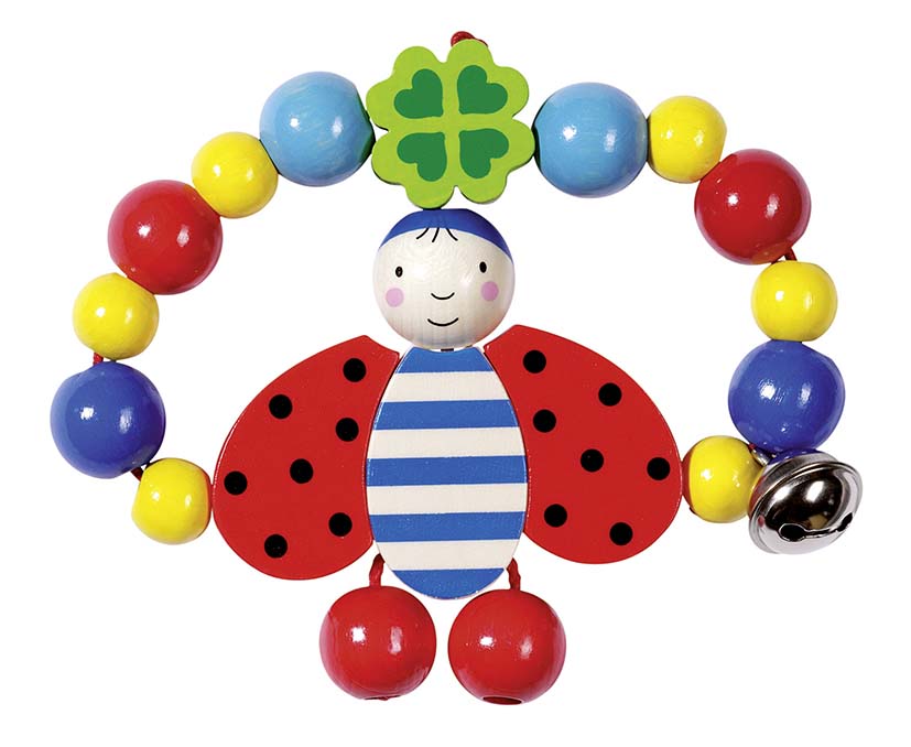 ANNEAU ELASTIQUE A AGRIPPER COCCINELLE