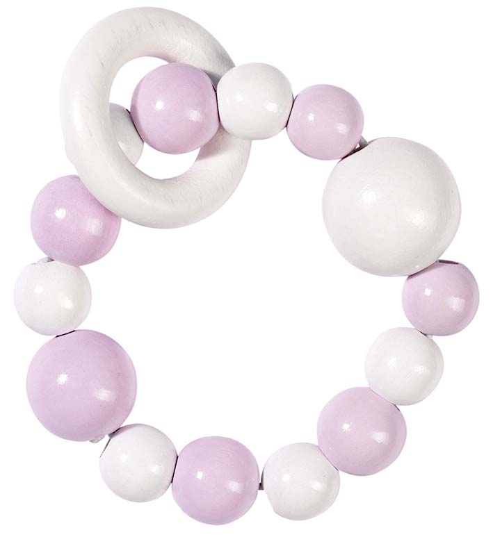 ANNEAU ELASTIQUE A AGRIPPER ROSE