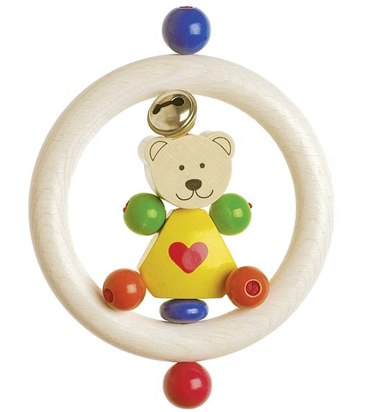 ANNEAU A ATTRAPER OURSON PETIT COEUR