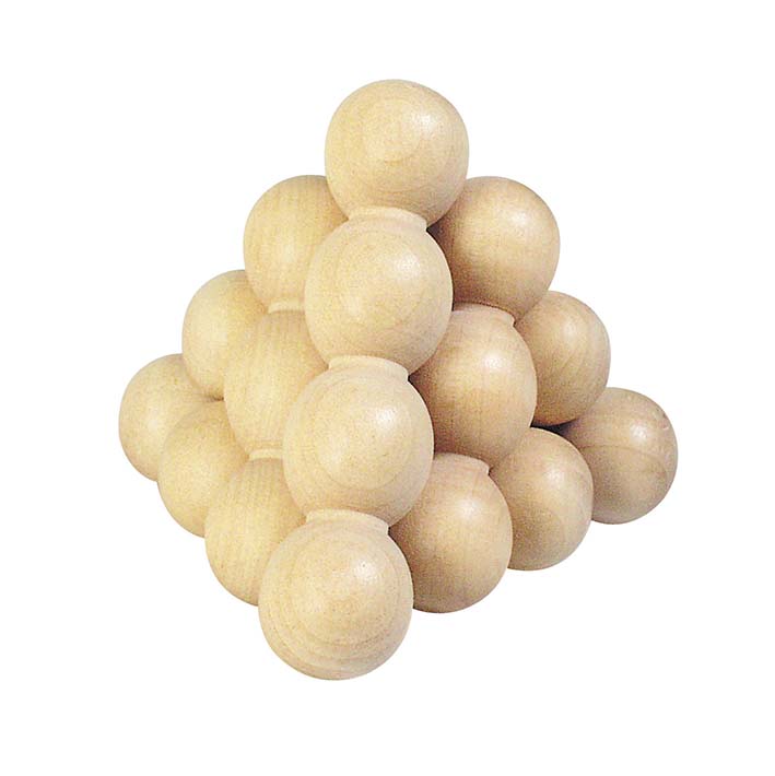 LA PYRAMIDE DE BOULES, PUZZLE